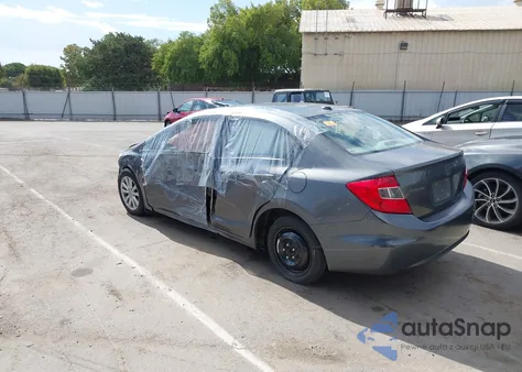 2012 Honda Civic Ex-L из США, поврежденный, VIN 19XFB2F9XCE305779